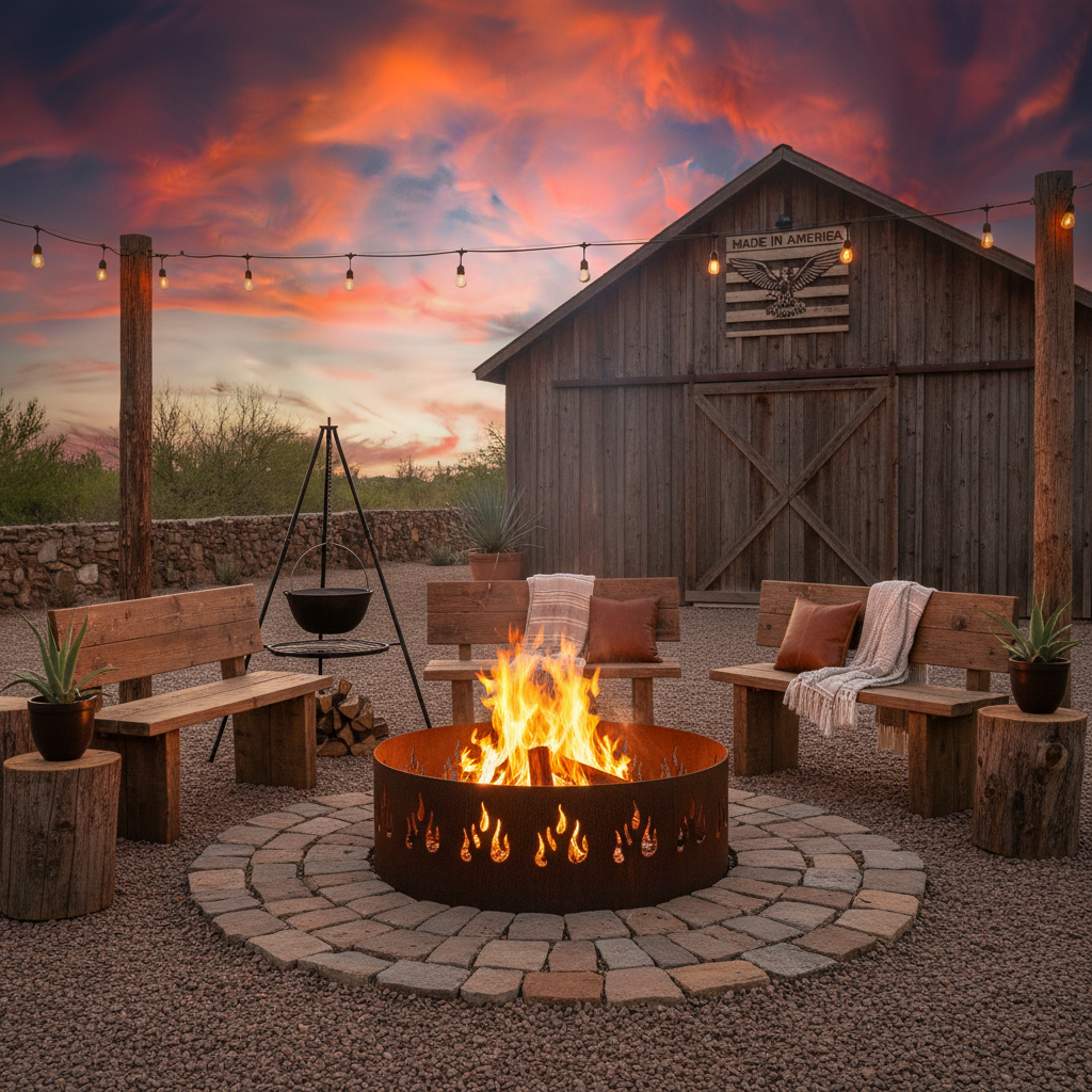 Steel Fire Pit Ring