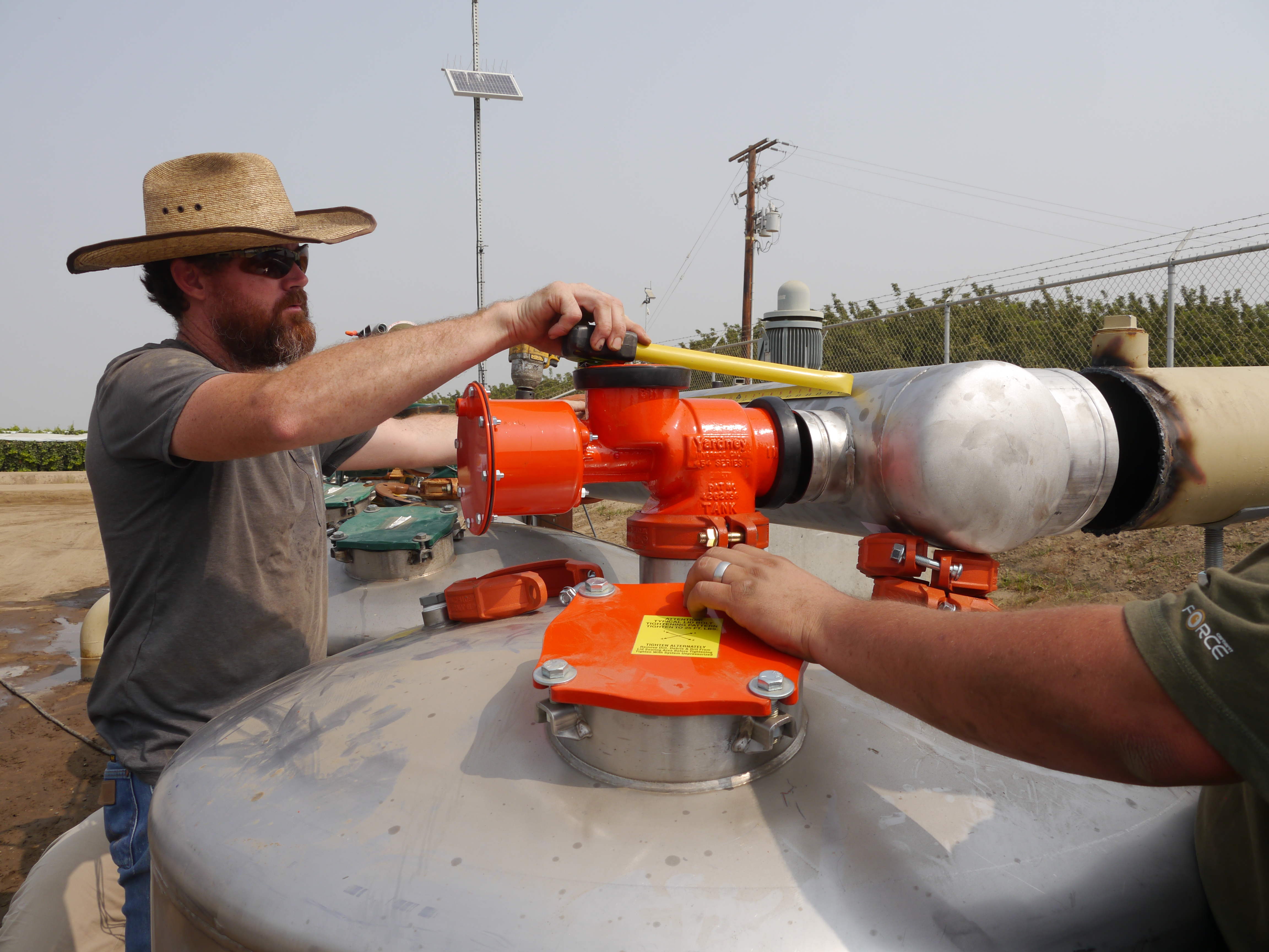 Valve installation