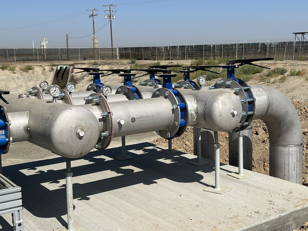 Kairospace system installed in the field