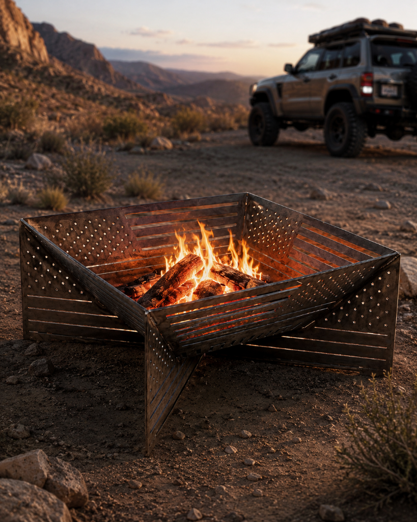 Old Glory Fire Pit 3