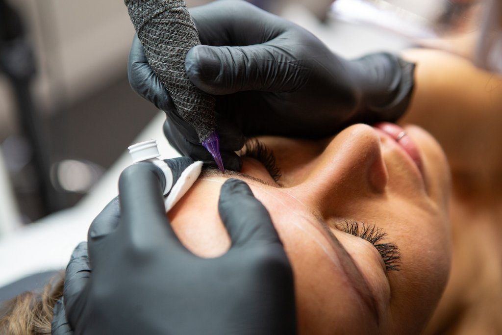 Ombre Brows treatment at ZOSE Permanent Beauty Harrogate - £370