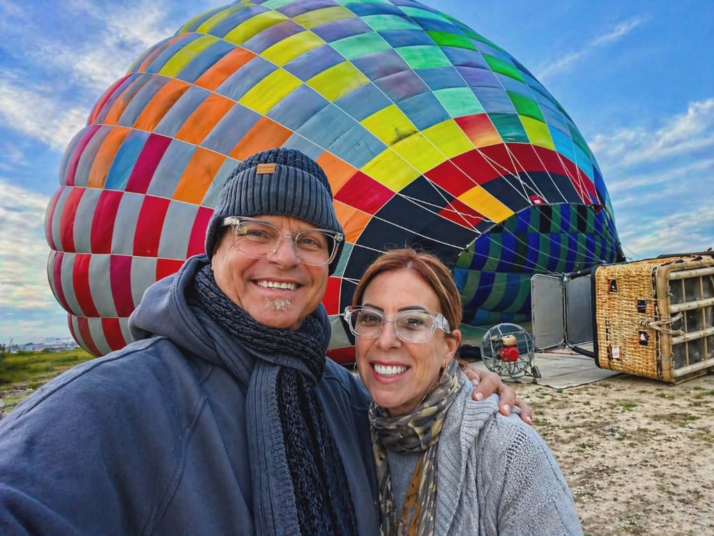 Ready for lift-off — hot air balloon, Pamukkale