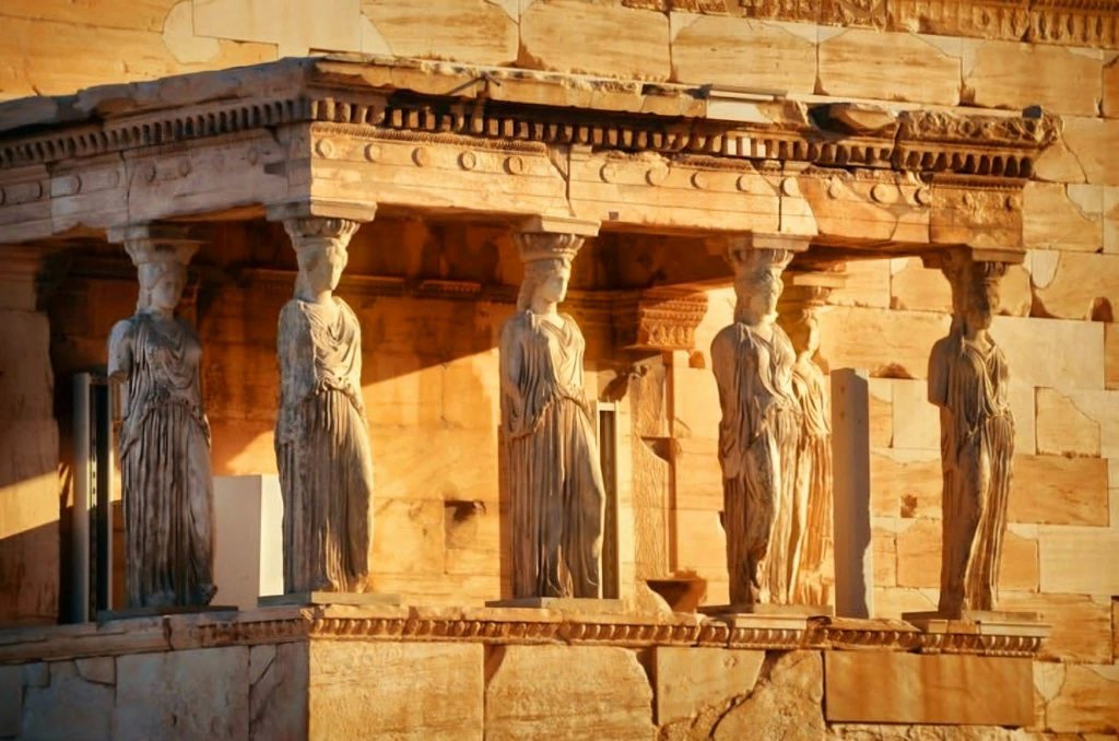 Caryatid porch — Erechtheion, Acropolis