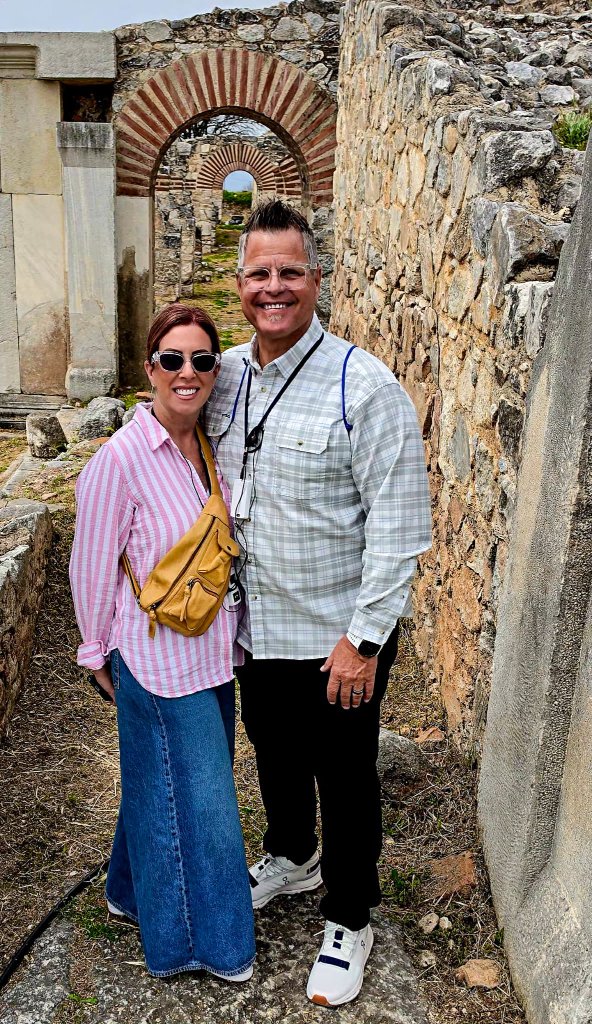 Couple at the Basilica of St. John, Ephesus