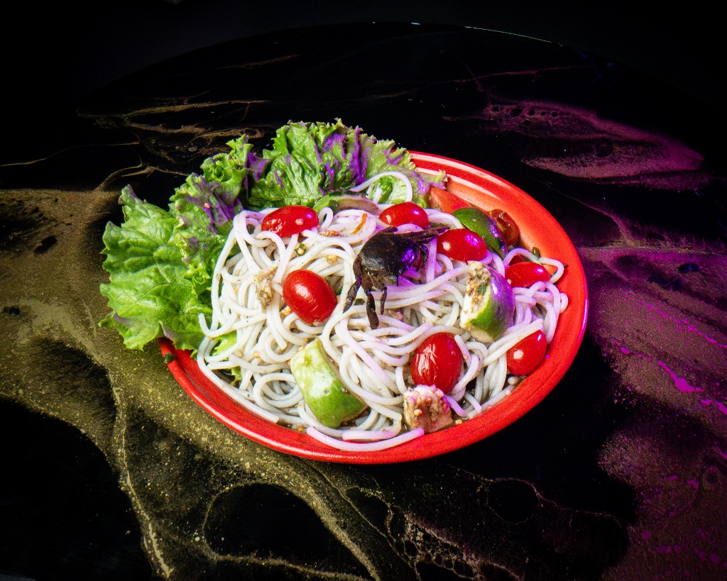 Vermicelli Noodle Salad (Thum Khao Poon)