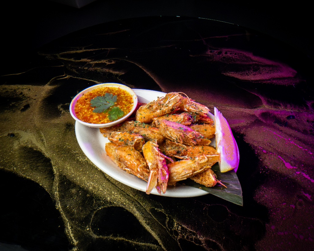 Fried Shrimp Head