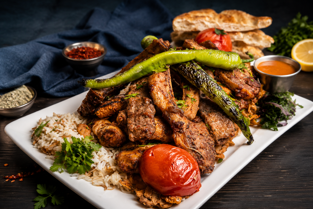 Mixed grill platter at The Lemon Oya