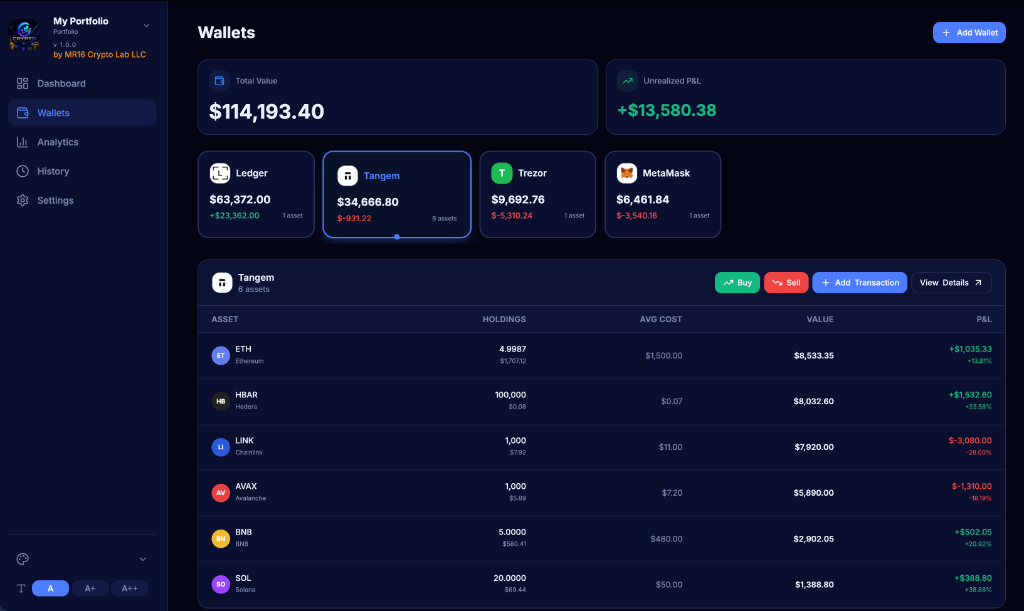 Wallet Management