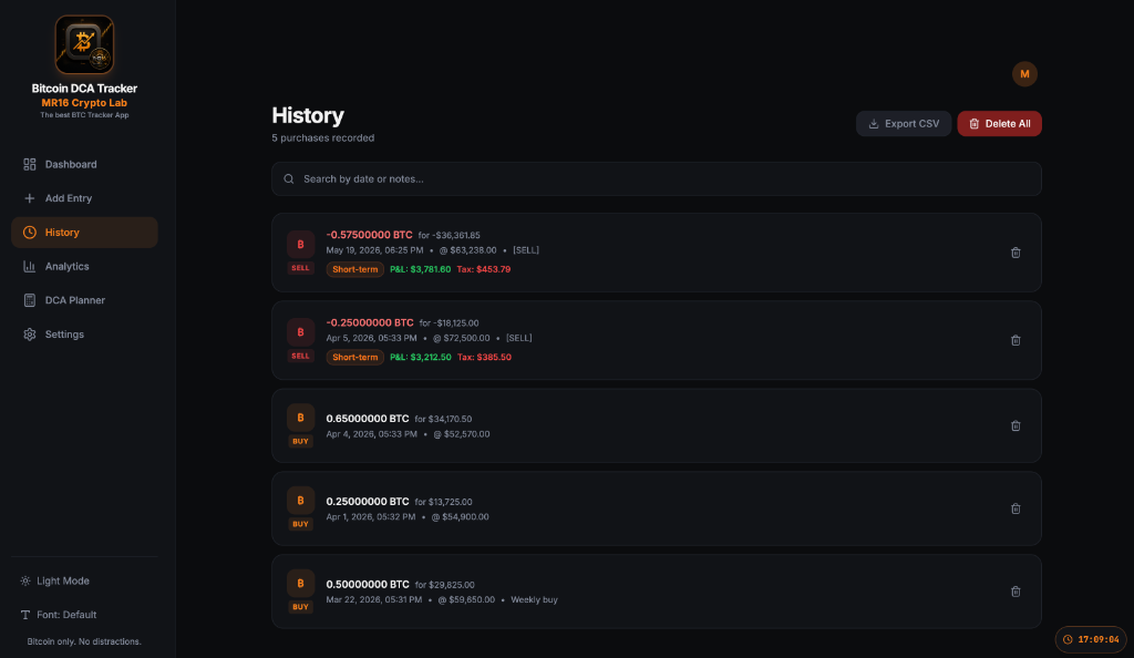 History