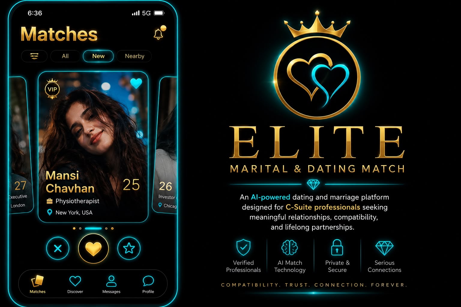 ELITE Marital & Dating Match — AI-powered platform overview