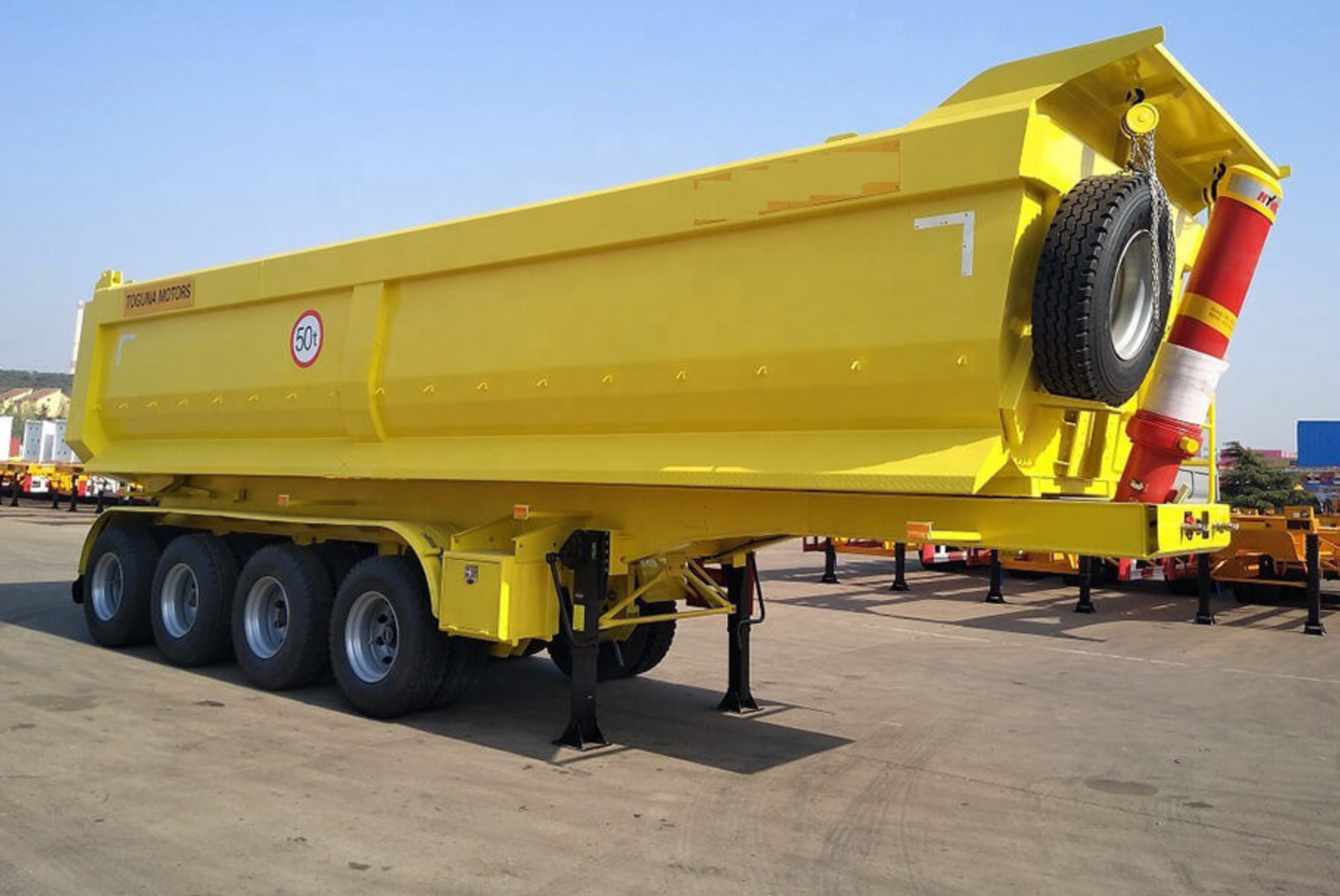 ZW Semirremolque Volquete de 3 Ejes 1 importación VINTEK MOTORS