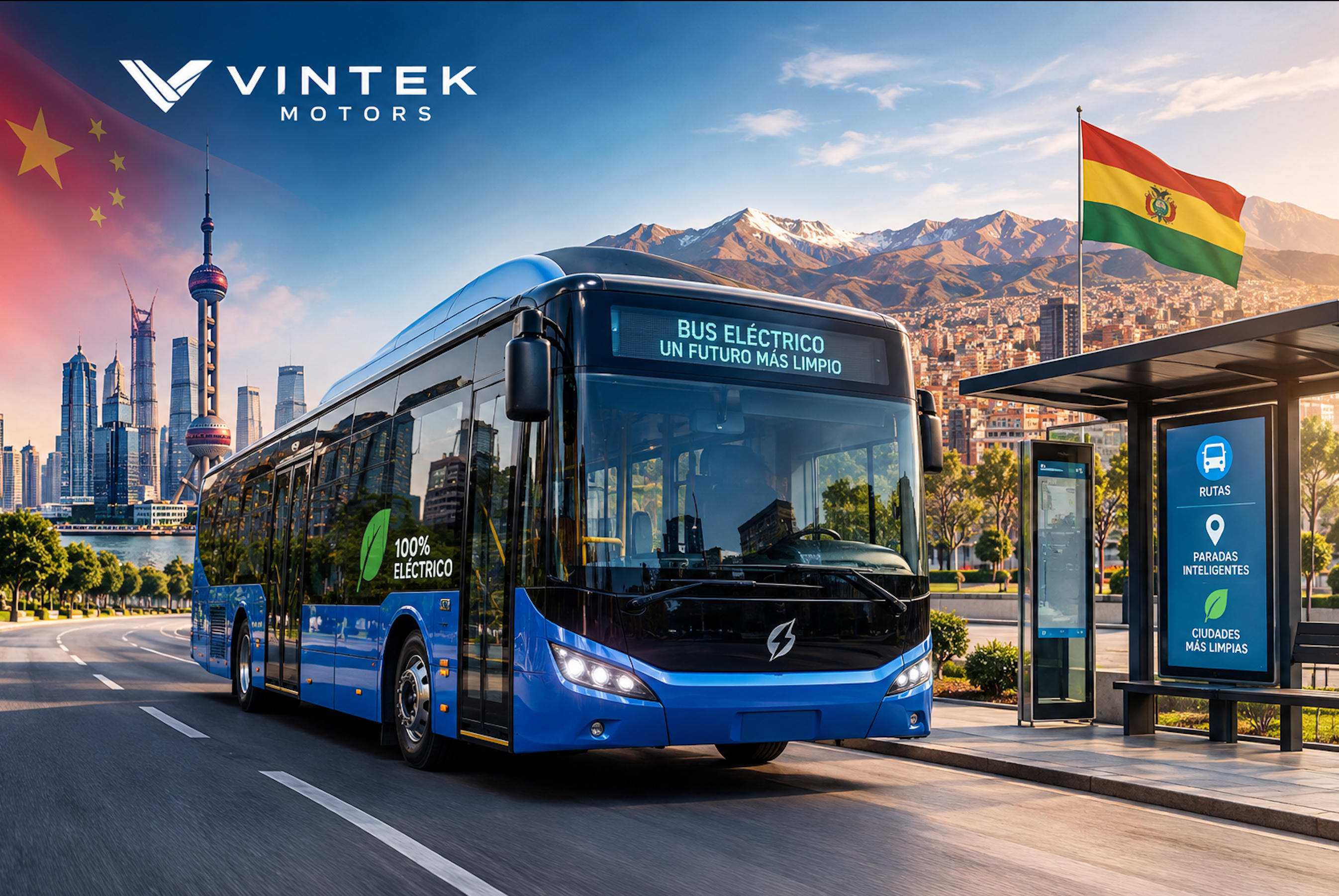 BUSES ELÉCTRICOS: EL PRÓXIMO GRAN CAMBIO DEL TRANSPORTE URBANO EN BOLIVIA