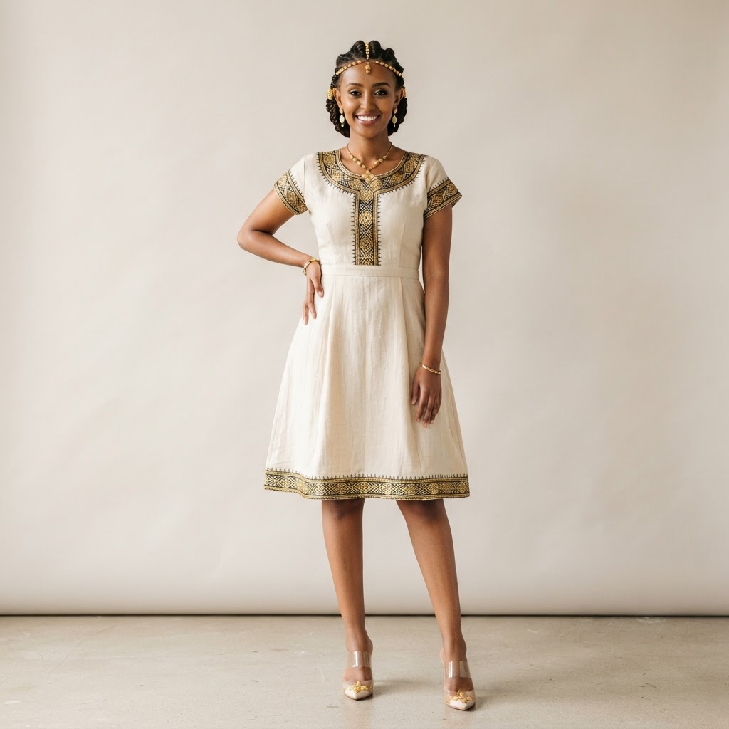 Champagne Bridesmaid Dress – Wedding Collection, Addis Ababa | TibebShop