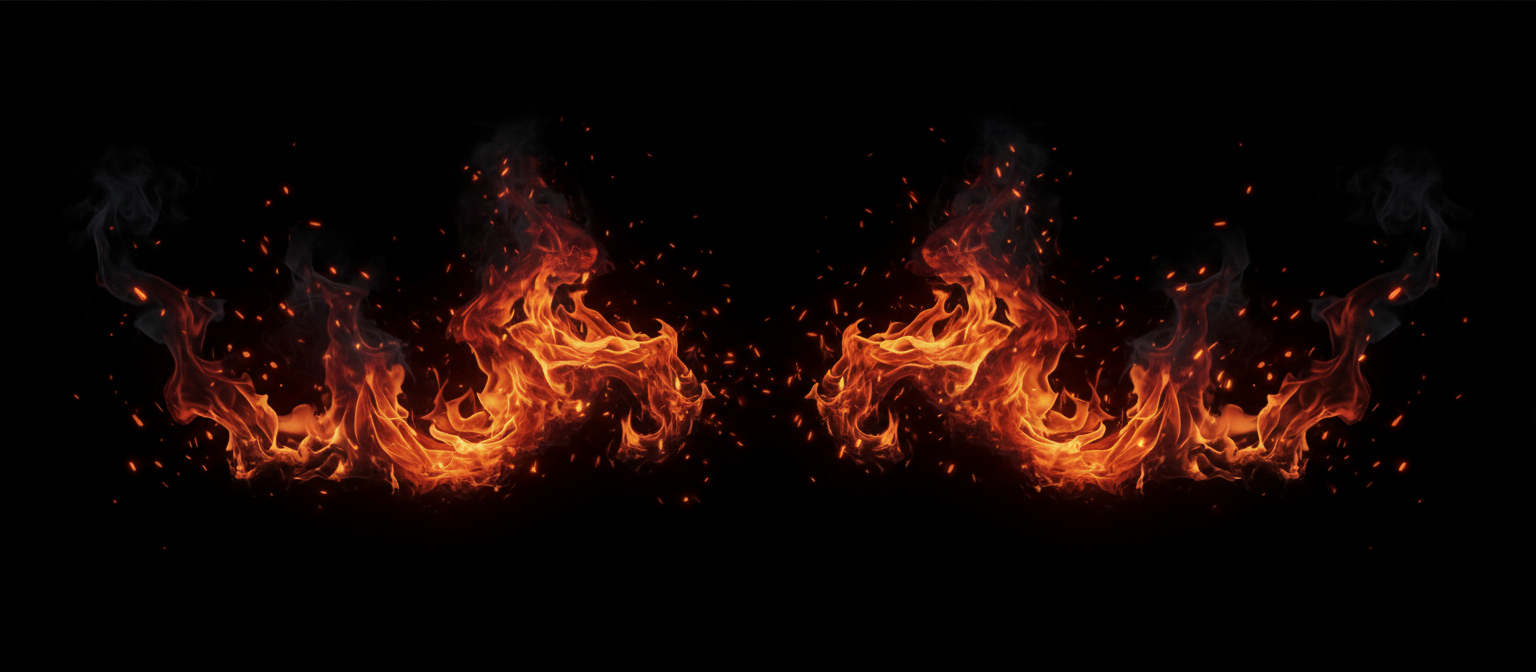 Flames background
