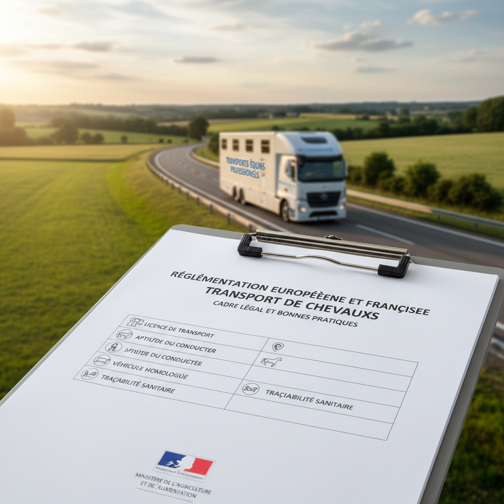 Transport de chevaux en France : les règles à vérifier