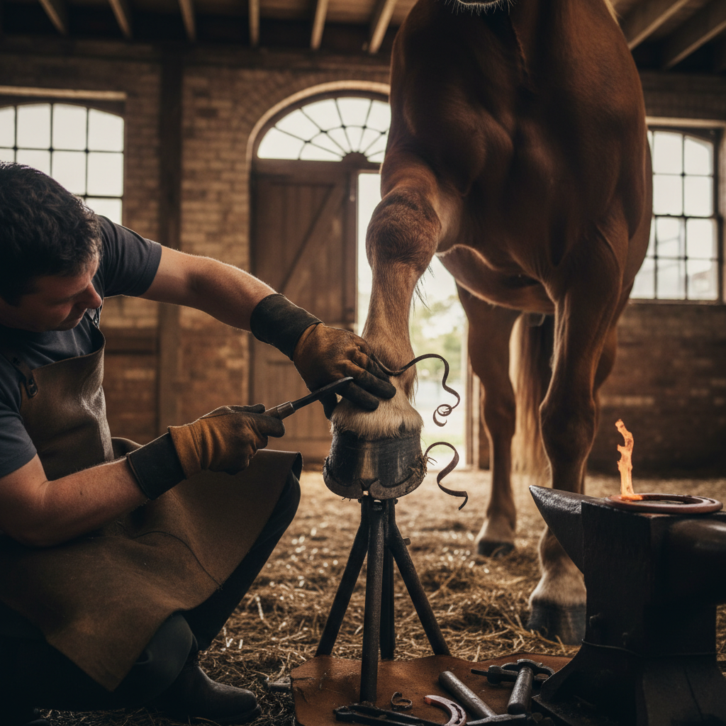 Sabots du cheval : les vérifications avant un transport