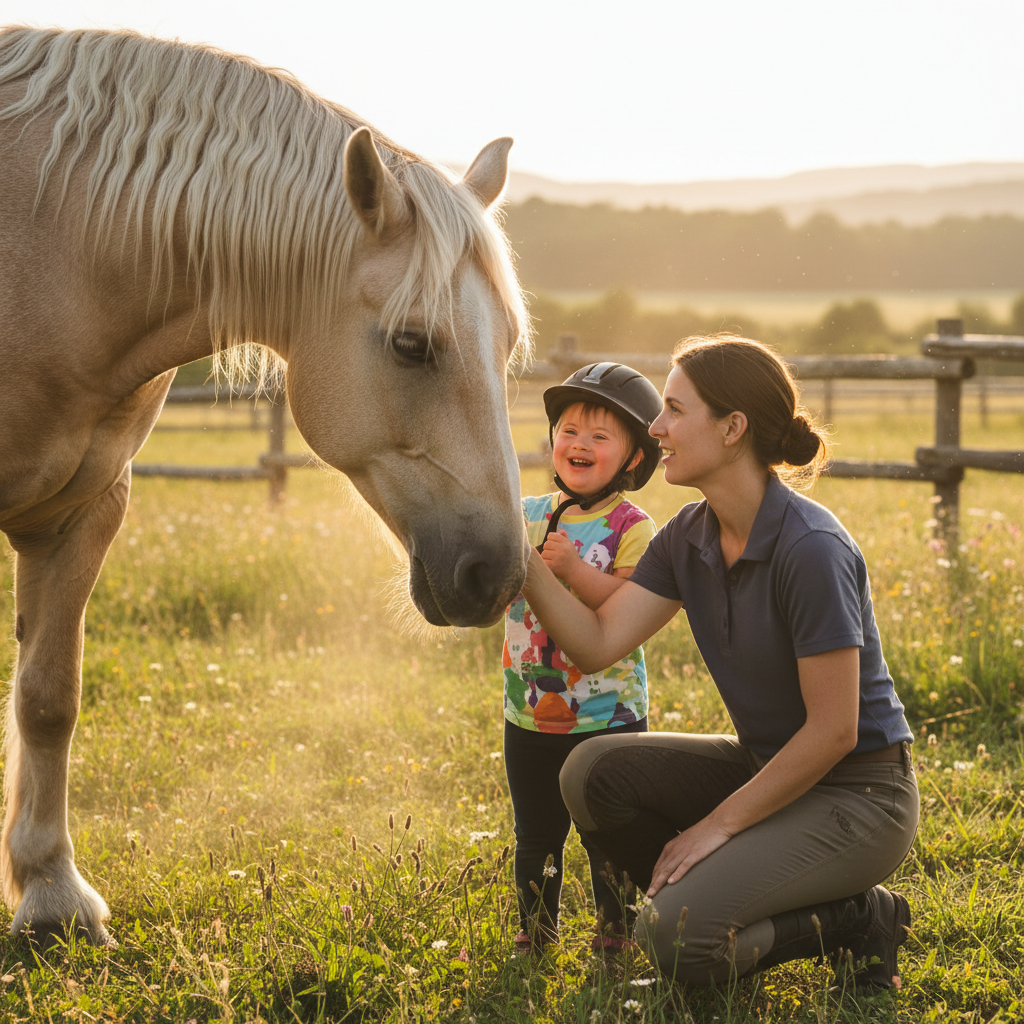 Médiation équine : préparer le déplacement des chevaux