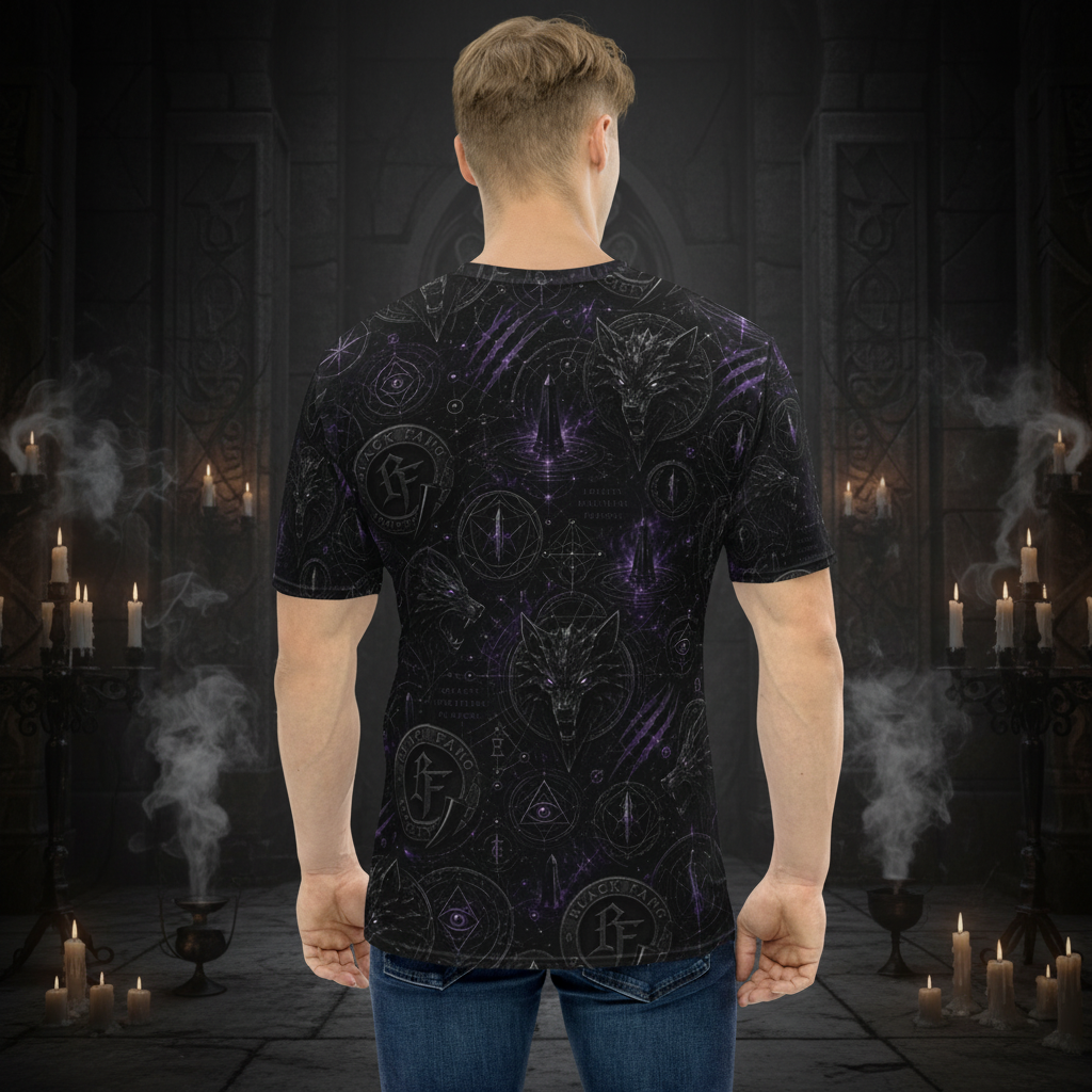 Black Fang Society All-Over Ritual Tee