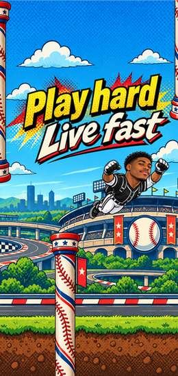 Pop Art — Play hard. Live fast.