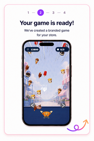 Step 2 — Your branded game is ready