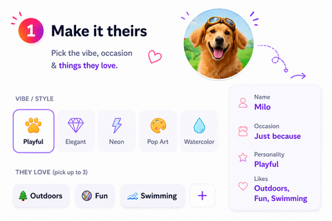 How it works — step 1
