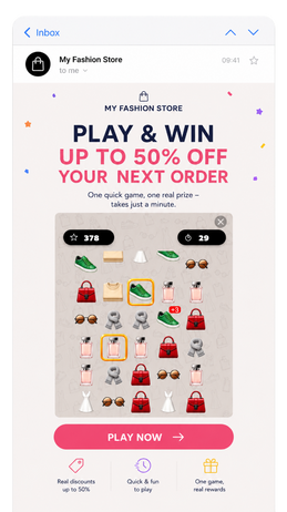 Email campaign game