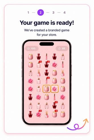 Step 2 — Your branded game is ready