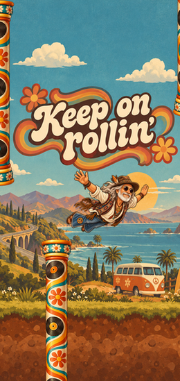 Retro — Keep on rollin'
