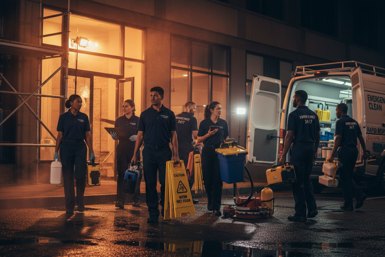 24/7 Emergency Cleaning