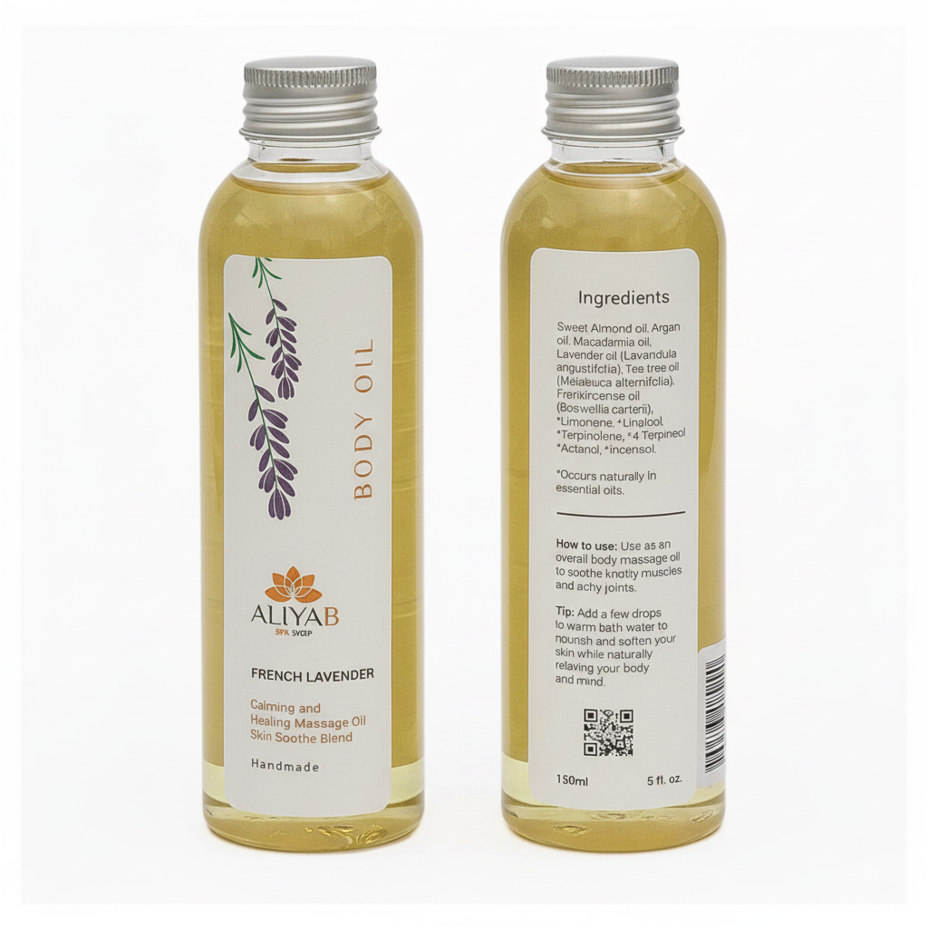 Healing Body Oil - French Lavender 