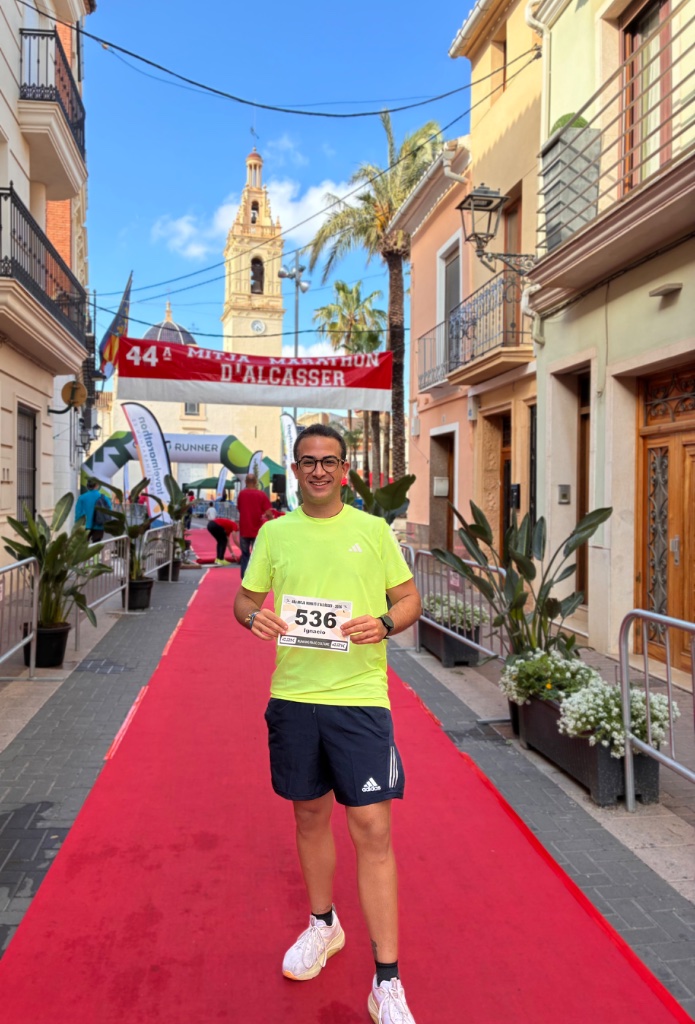 Ignacio Ribot en carrera