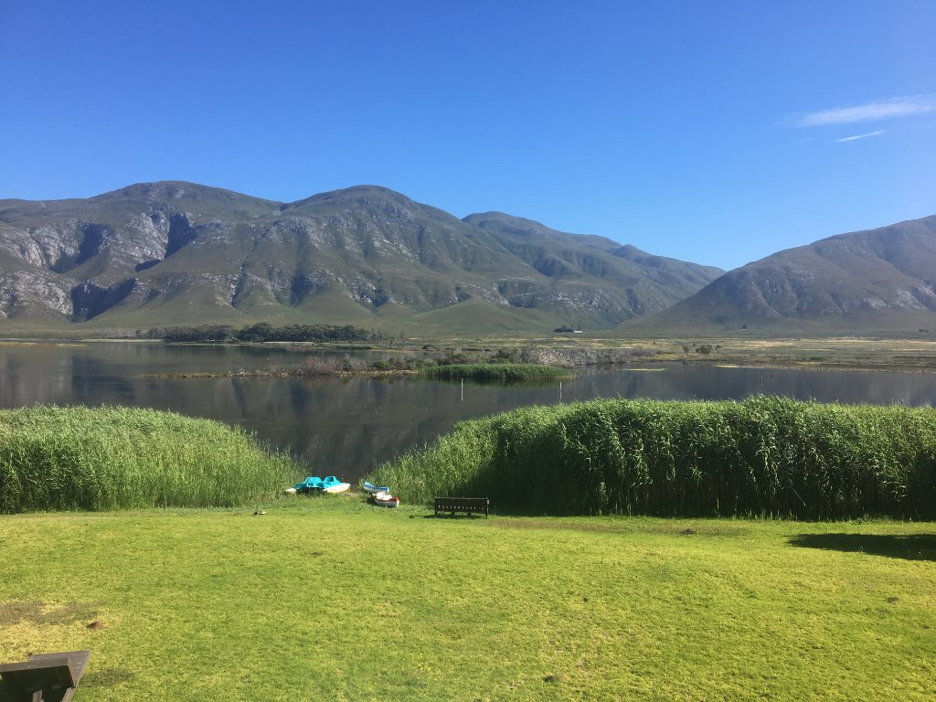 River and mountain view