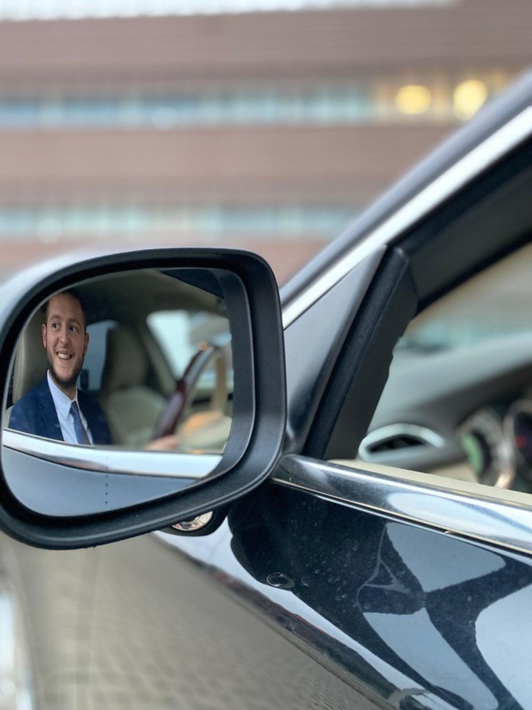 Rétroviseur chauffeur LAM Conciergerie service discret Namur
