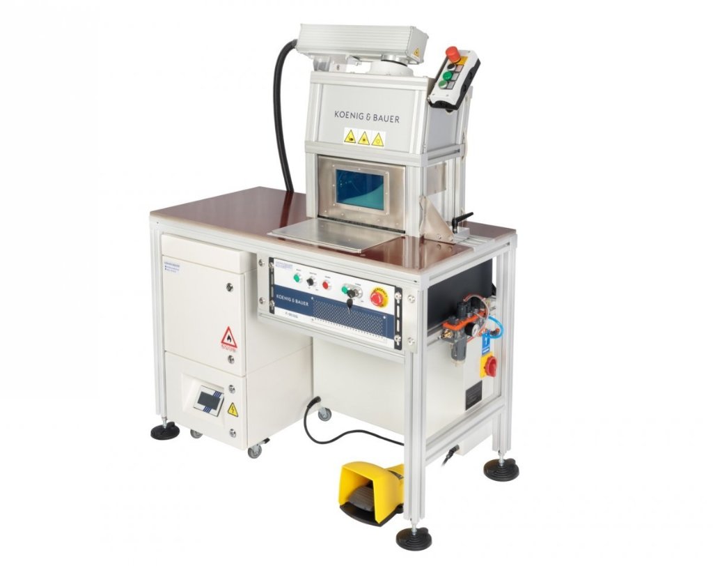 Manual laser marking table