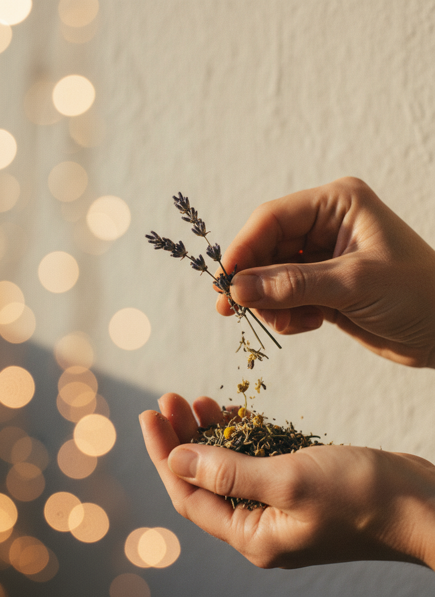 touch — Ayurvedic sensory exploration