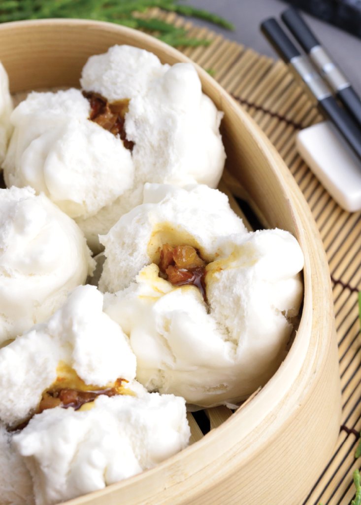 Plantbased Char Siu Bao