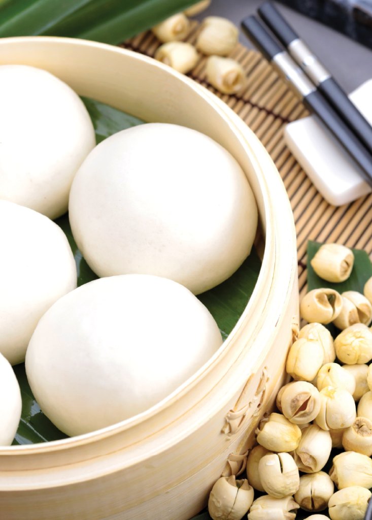 Sweet Lotus Seed Paste Bun