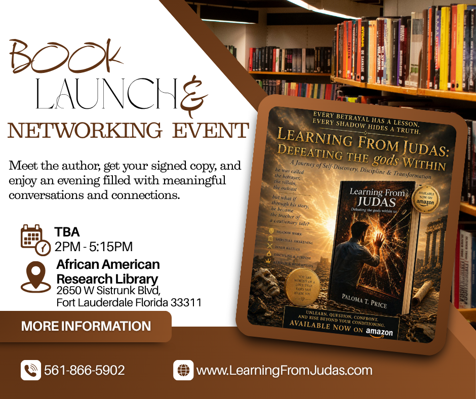 Book Launch & Networking Event flyer