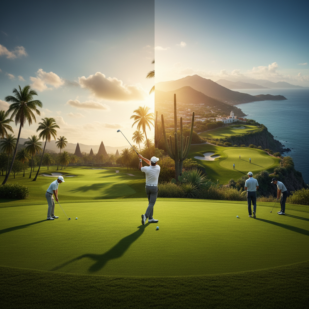 Golf en Asie et en Amérique Latine : Un développement international dynamique