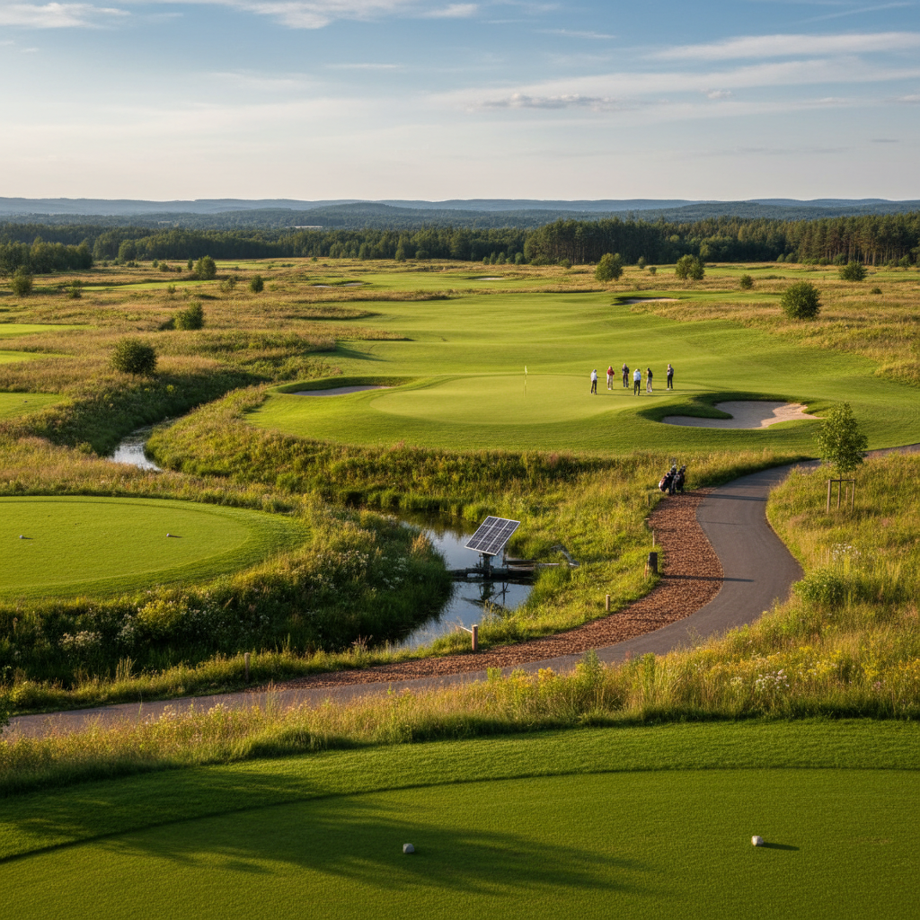 Golf et développement durable : greens écologiques et parcours bio