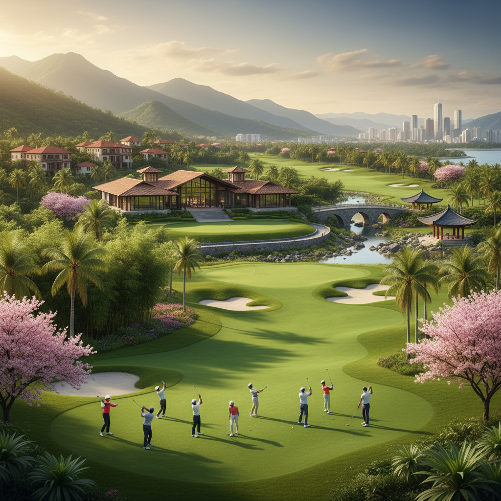 Golf en Asie et en Amérique Latine : Développement International