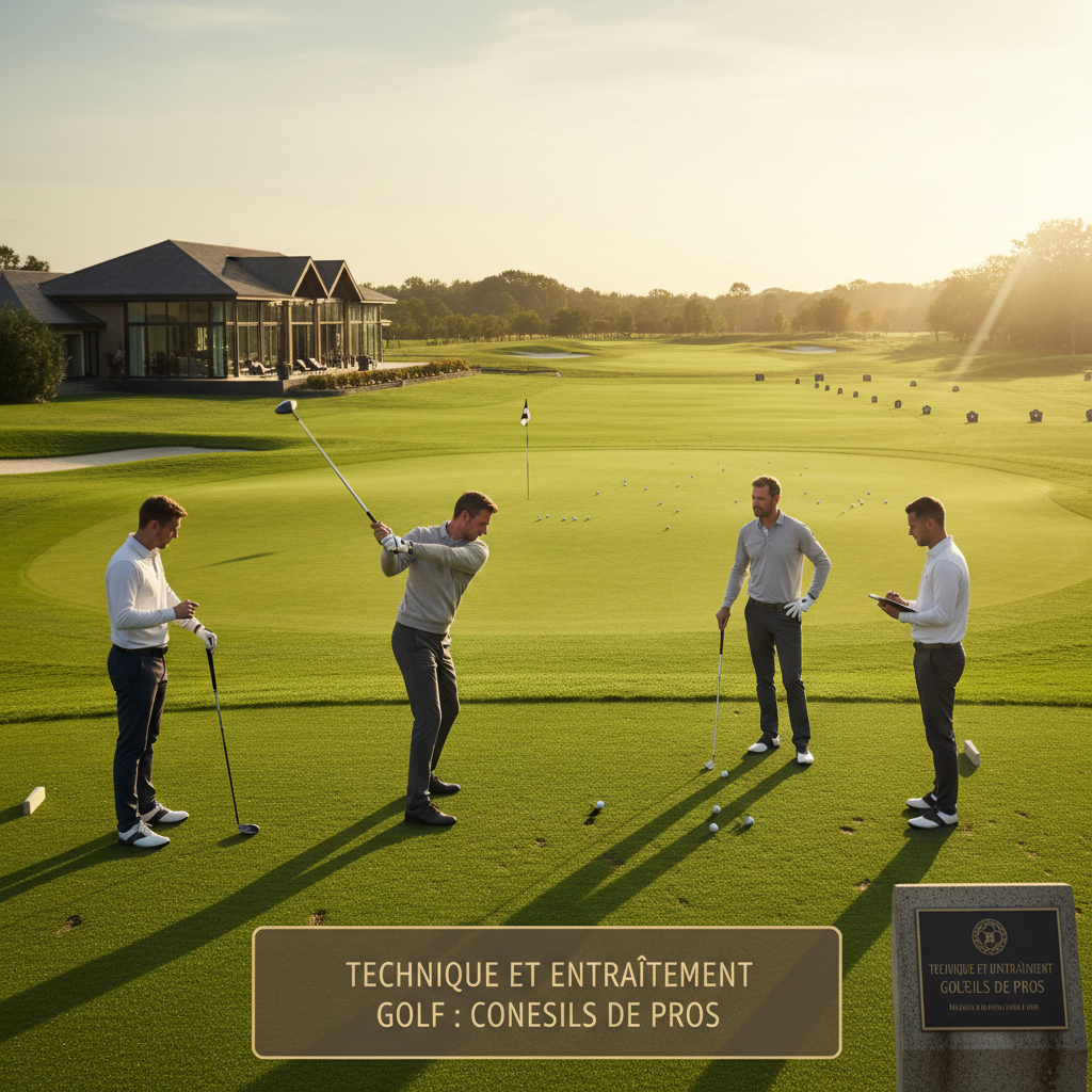Technique et entraînement golf : conseils de pros