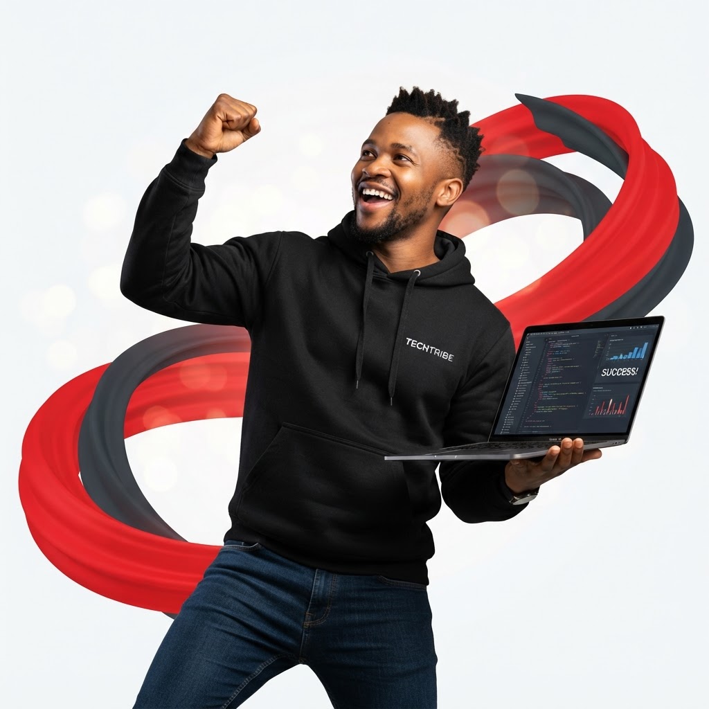 Happy customer connected to fibre