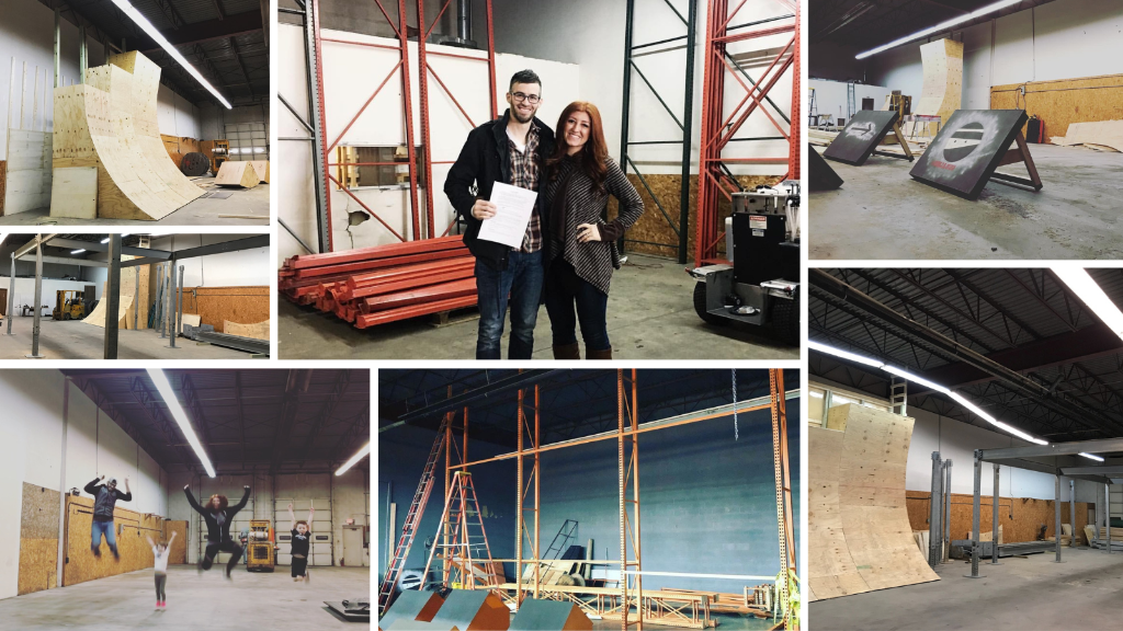 Construction of Ninja Hub — 6207 Dressler Road
