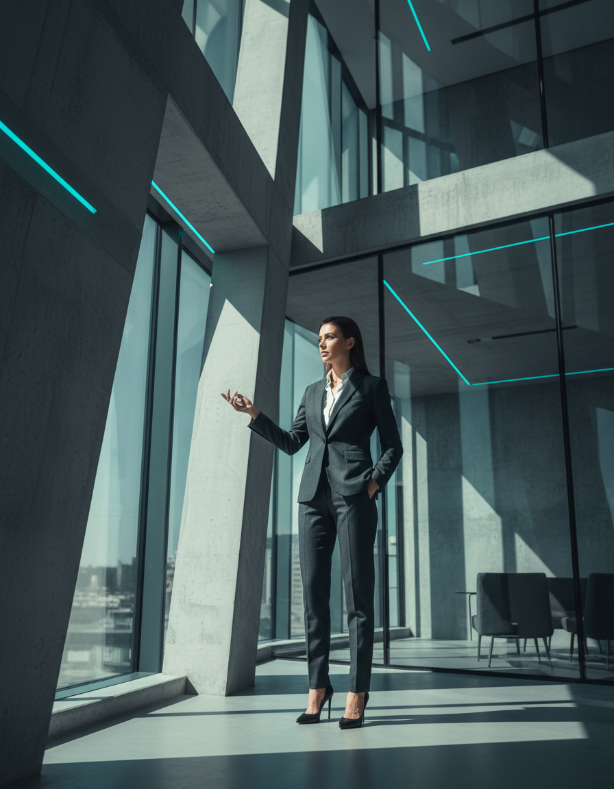 Portrait of Alexandra Mercer, Founder & Security Architect