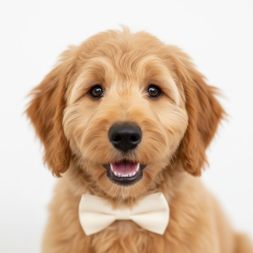 Happy freshly groomed dog at Puppy Perfect Dungannon