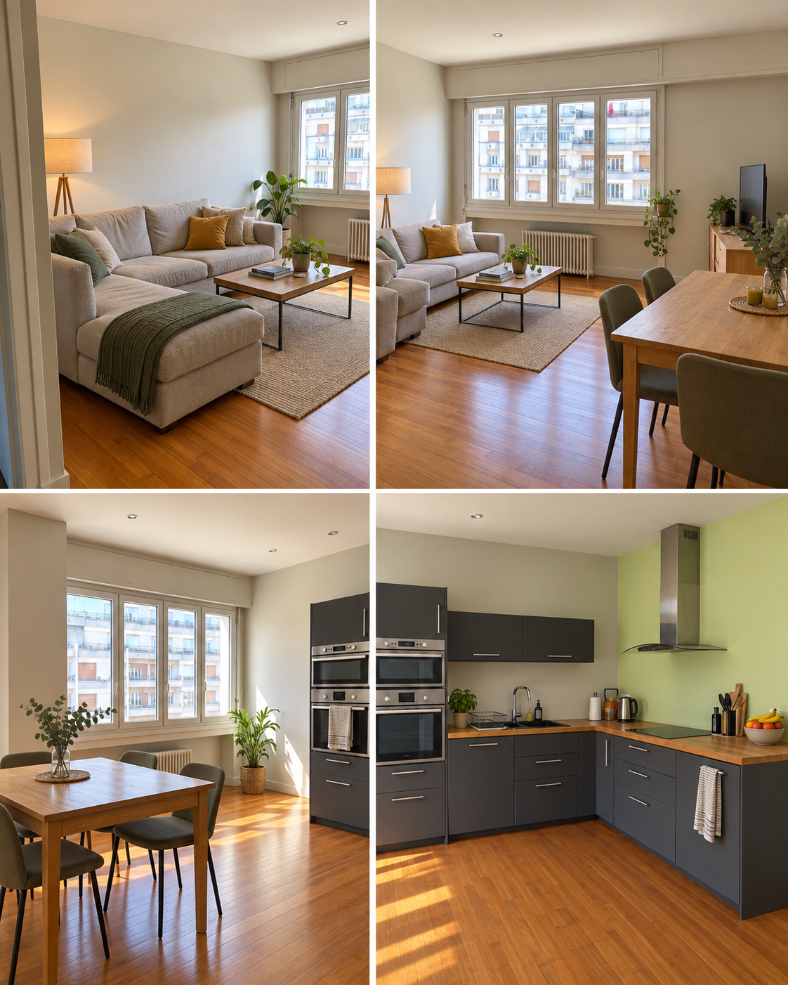 Appartement de 86m² au dernier étage — balcon, vue montagnes et garage - 6