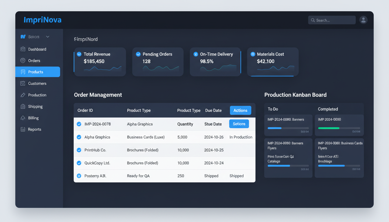 ImpriNova Dashboard