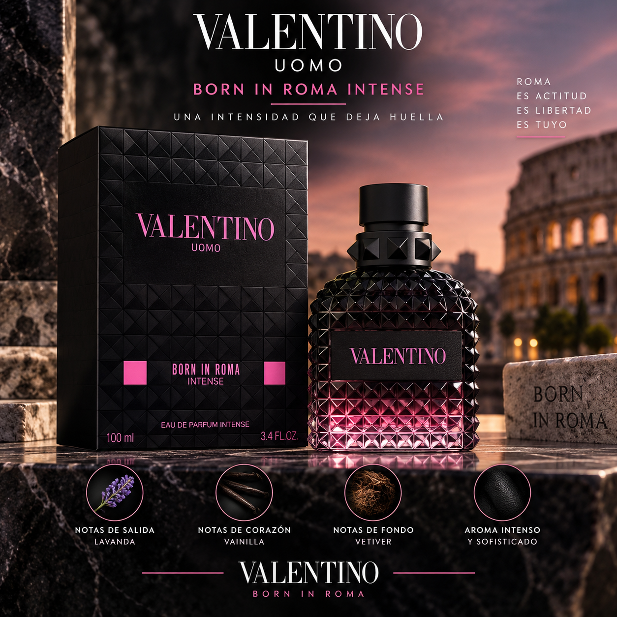 Valentino Uomo Born In Roma Intense