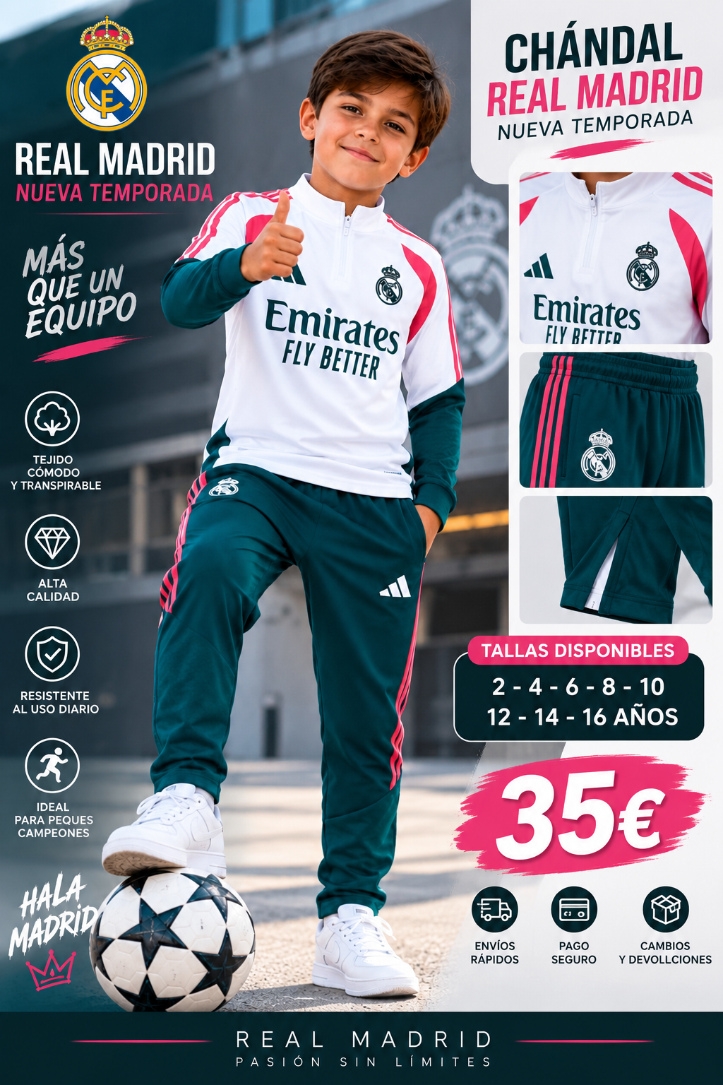 Chándal Real Madrid